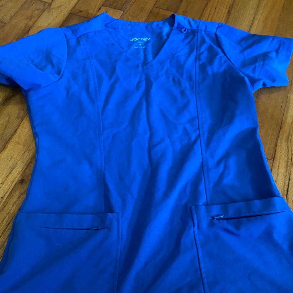 Royal blue Jockey small petite scrubs